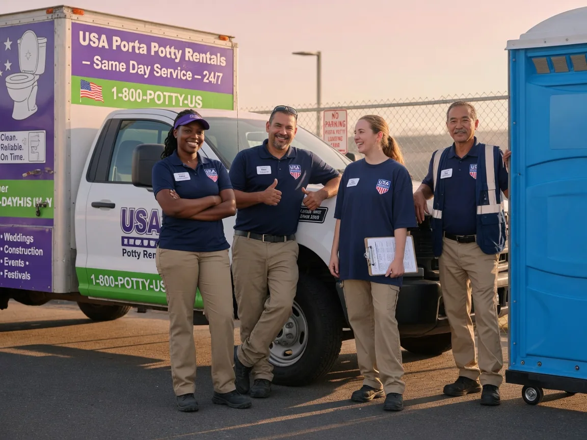 Porta Potty Rental company in Forest Hill, LA
